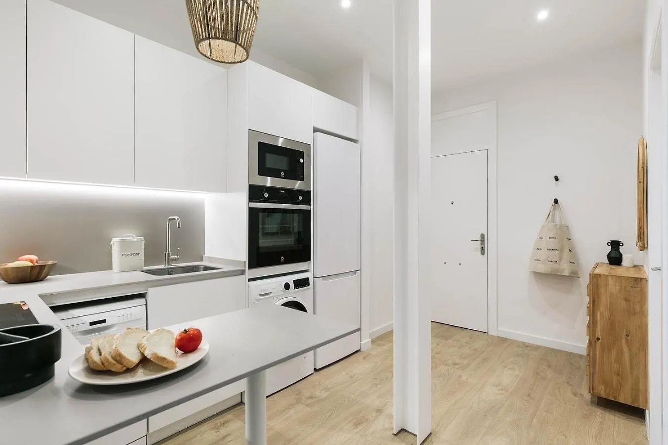 公寓 Pontone - 2 Bedrooms And Balcony In Eixample Dreta 巴塞罗那